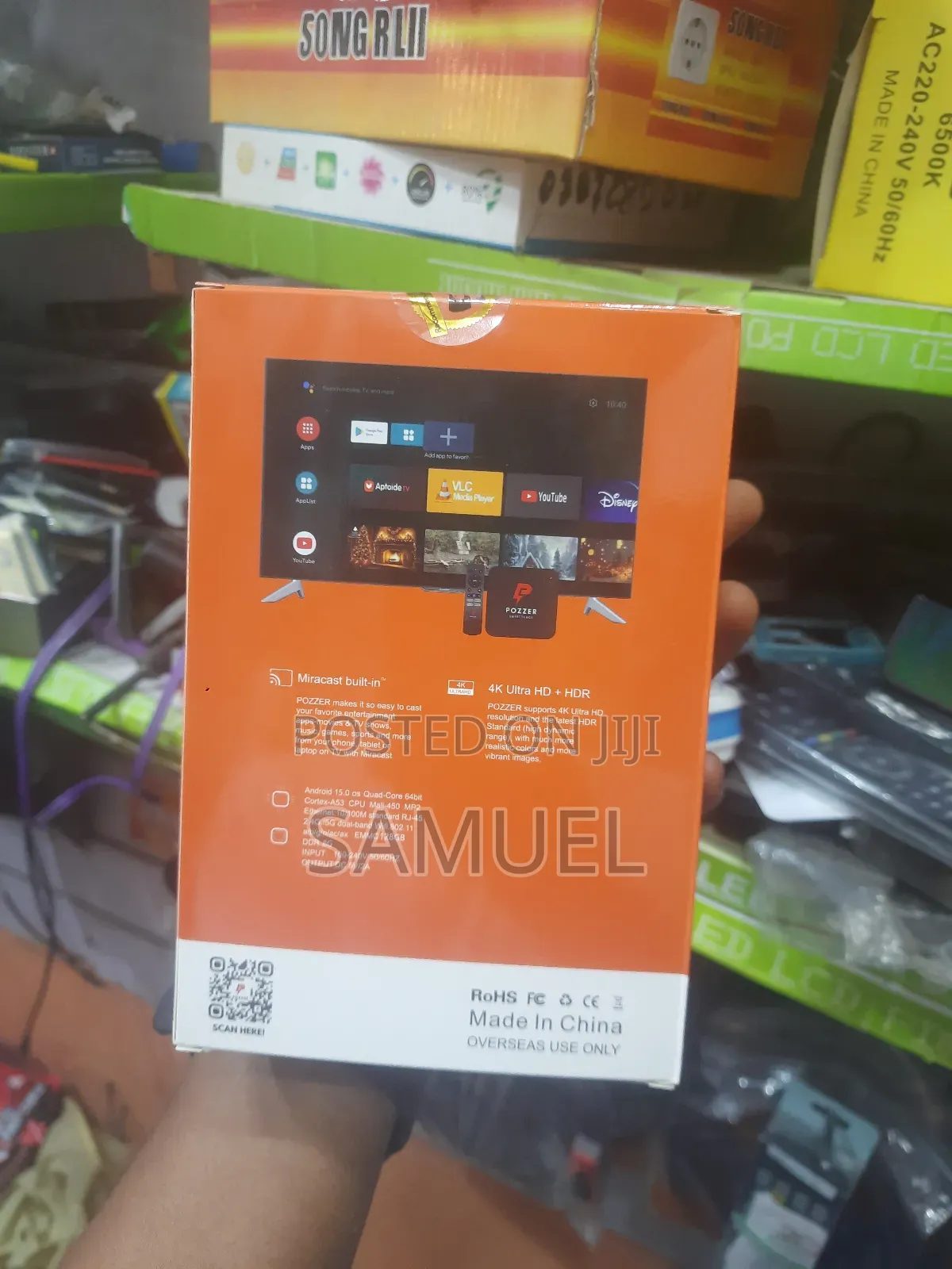 Pozzer Tv Smart Android Box 2026 Model