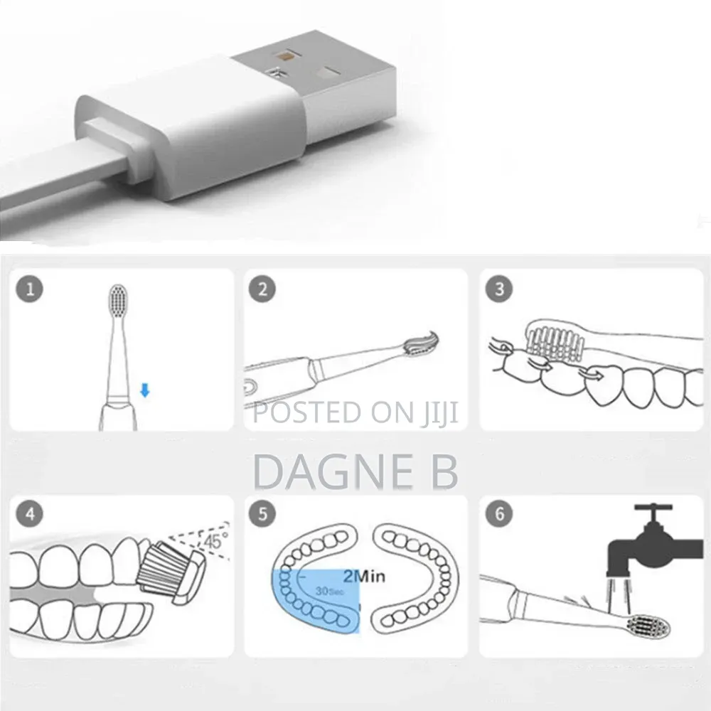 Sonic Electric Toothbrush ኤሌክትሪክ የጥርስ ብሩሽ