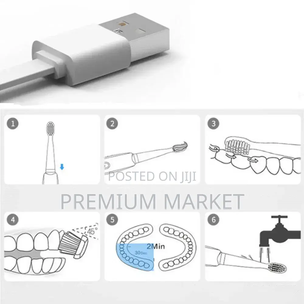 Sonic Electric Toothbrush ኤሌክትሪክ የጥርስ ብሩሽ