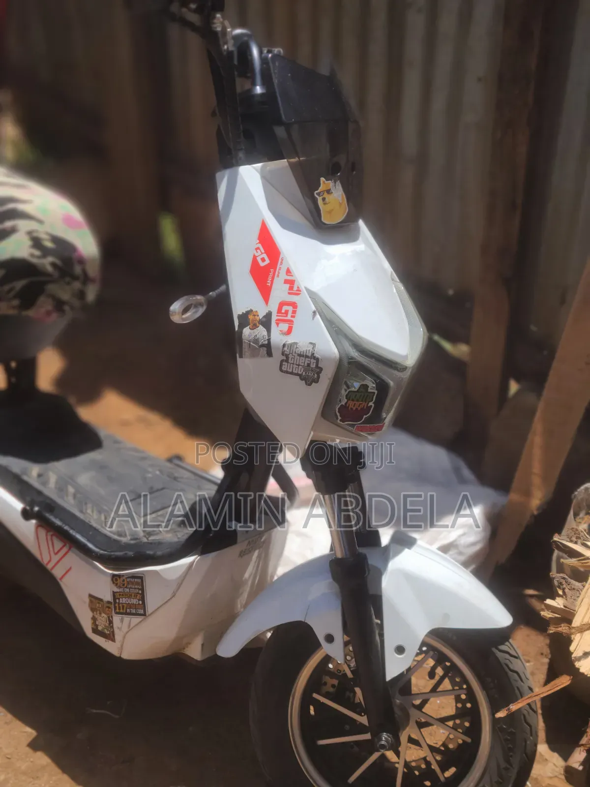 Motorcycle 2025 White