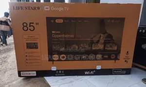 Lifestar Tv 85" Smart Google Tv – Uhd | Original | Frameless 3 Year