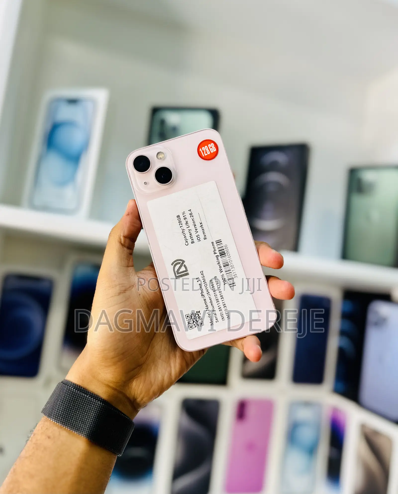 New Apple iPhone 13 128 GB Pink