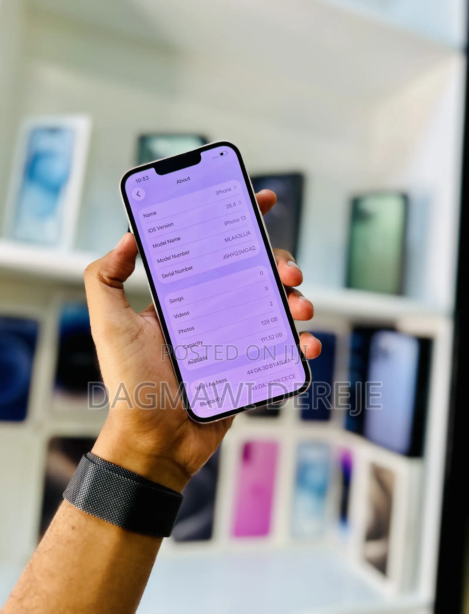 New Apple iPhone 13 128 GB Pink