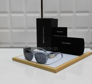 Dolce Gabbana Milan Plaque Square Sunglasses