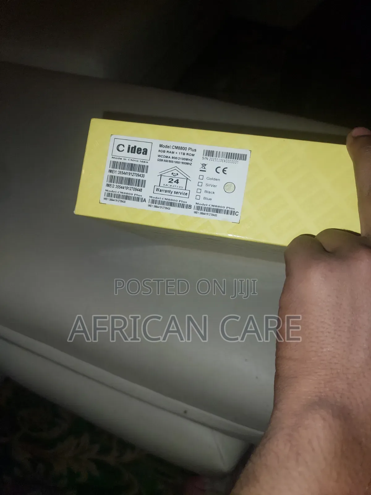 New C idea CM8800 Plus 1 TB Silver