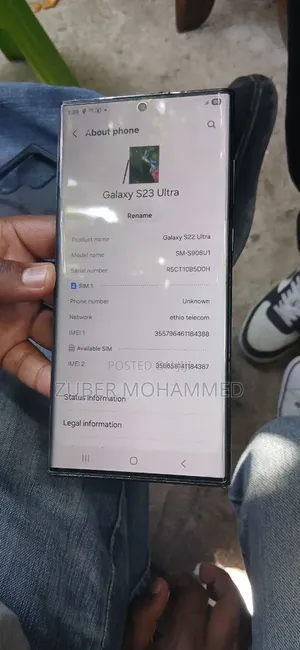 Samsung Galaxy S22 Ultra 128 GB Silver