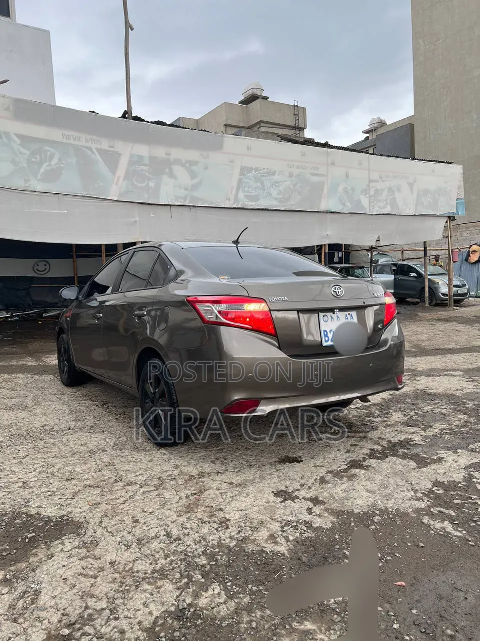 Toyota Yaris 2014 Gray