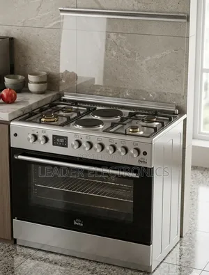 Delta Freestanding Oven 60cm By 90cm Stainless Steel ( Made In Turkey)