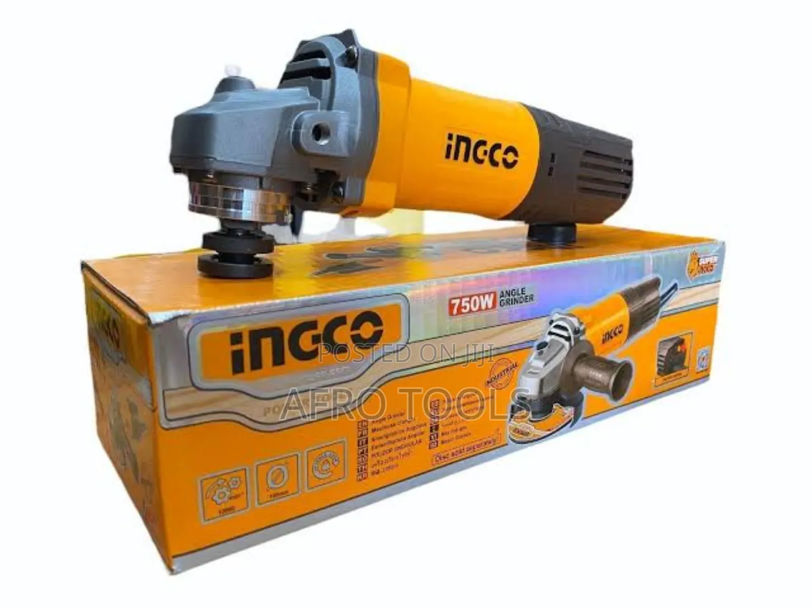ኢንኮ 750ዋ ግራይንደር (Ingco 750w Angle Grinder)