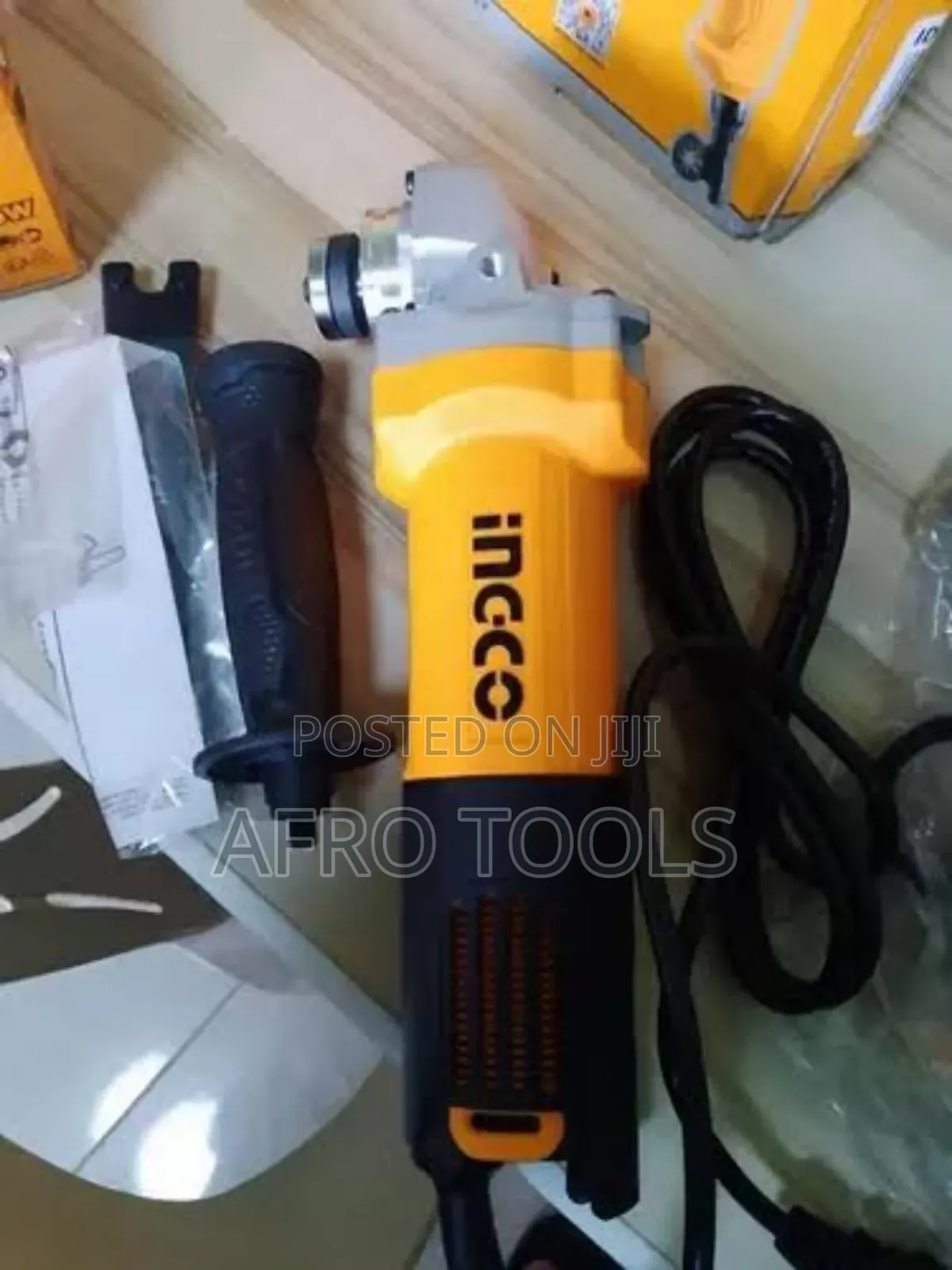 ኢንኮ 750ዋ ግራይንደር (Ingco 750w Angle Grinder)