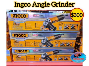 ኢንኮ 750ዋ ግራይንደር (Ingco 750w Angle Grinder)