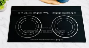 Jelinjie Ceramic Touch Stove Dual-Burner Electric Induction Cooktop