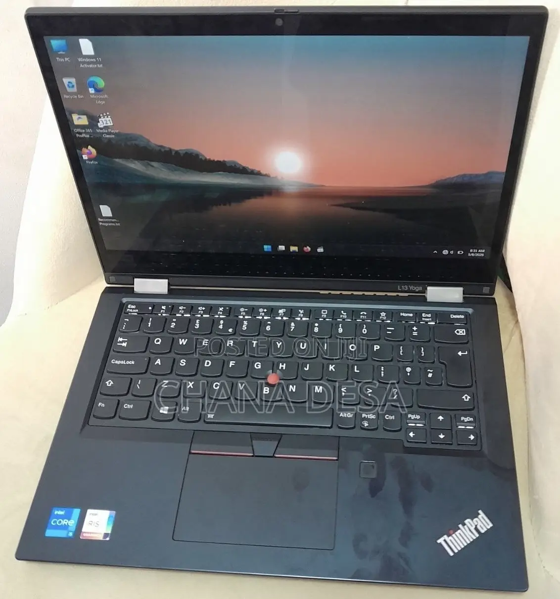 New Laptop Lenovo ThinkPad L13 Yoga 16GB Intel Core i5 SSD 512GB