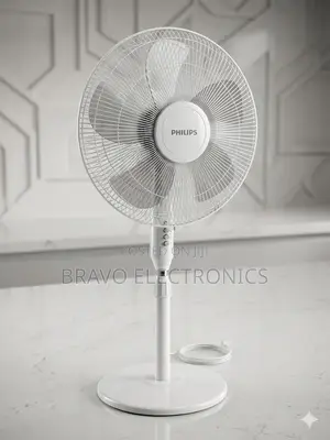 Philips Standing Fan – White Edition | Quiet Reliable Cooling