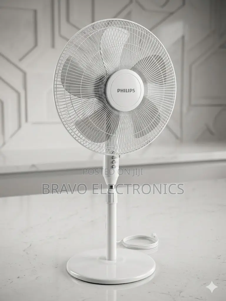 Philips Standing Fan – White Edition | Quiet Reliable Cooling