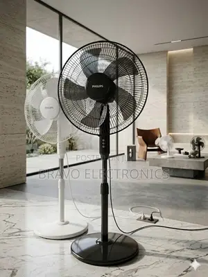 Philips Standing Fan – White Edition | Quiet Reliable Cooling