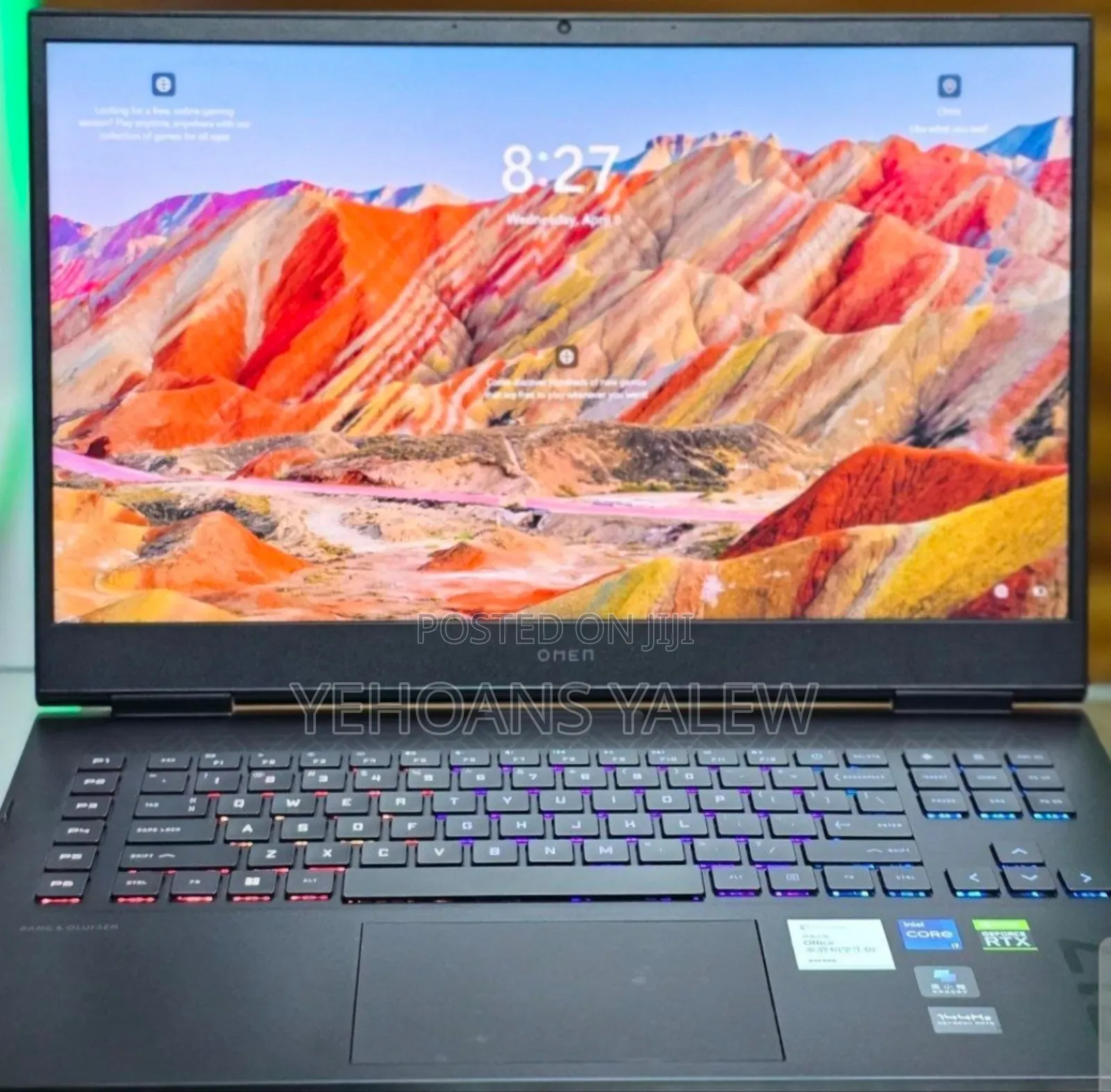 New Laptop HP Omen 16 16GB Intel Core i7 SSD 512GB