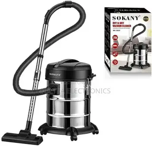 Vacuum Cleaner Sokany 2-in-1 Wet Dry Drum, Model Sk-13025.