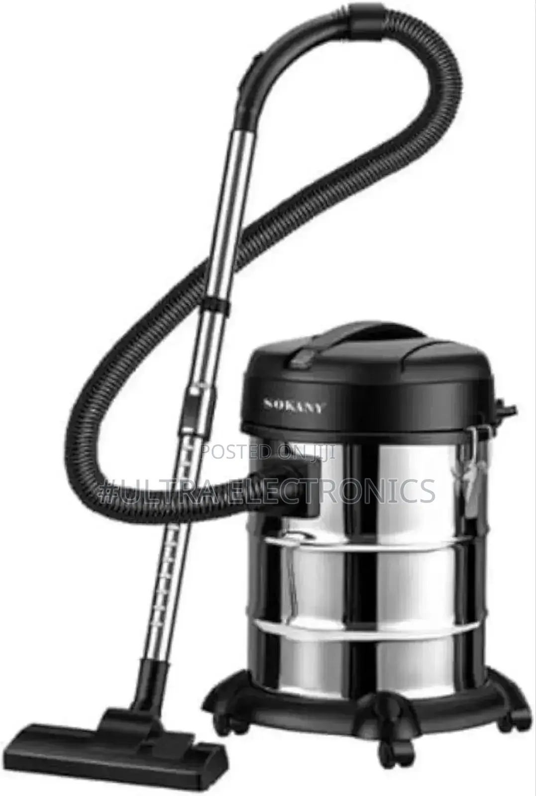 Vacuum Cleaner Sokany 2-in-1 Wet Dry Drum, Model Sk-13025.