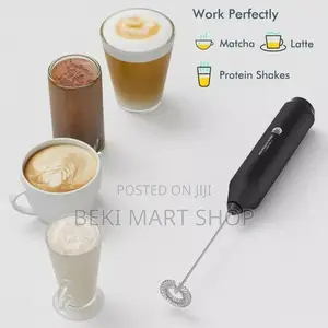 ሚክሰር Usb Adjustable Milk Frother Rechargeable Handheld