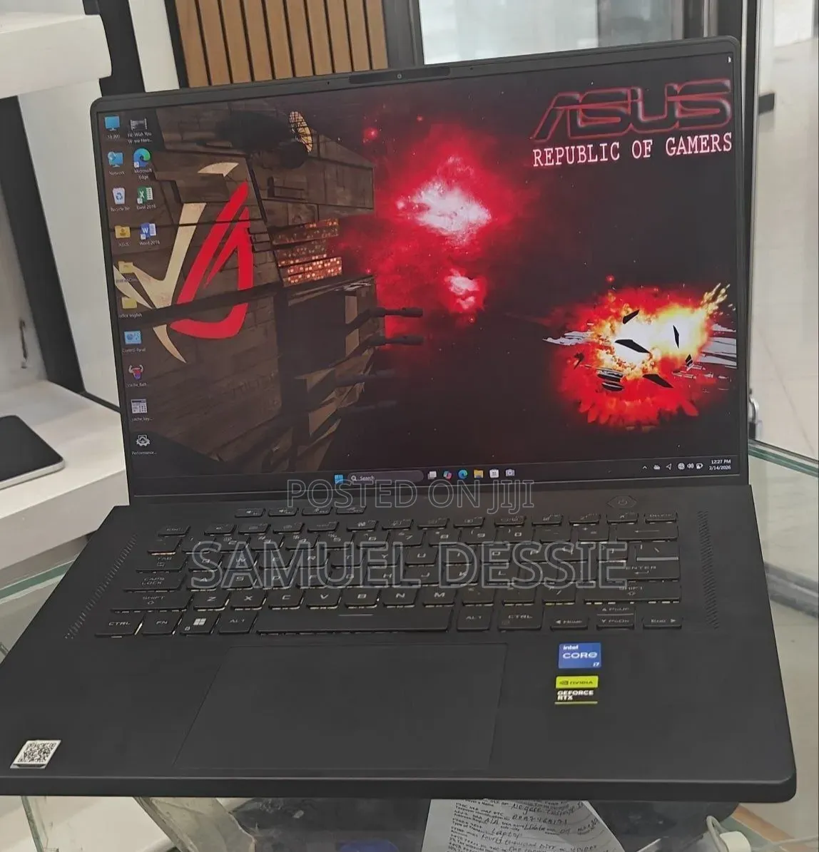 New Laptop Asus ROG Zephyrus G15 16GB Intel Core i7 SSD 512GB
