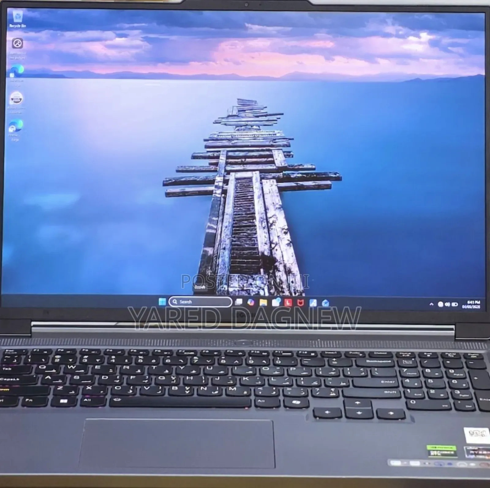 New Laptop Lenovo Legion 5 16GB AMD Ryzen 7 SSD 1T