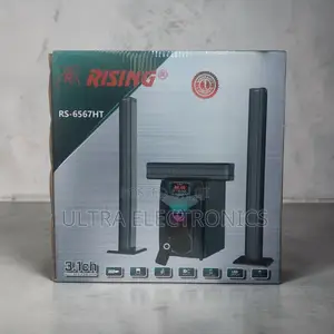 Rising Rs-6567ht 3.1 Channel Multimedia Home Theater Speaker System