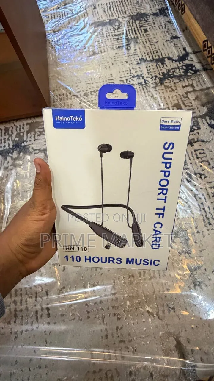 Haino Teko Hn-110 Neckband Earphones– 110h Battery Non-stop Music