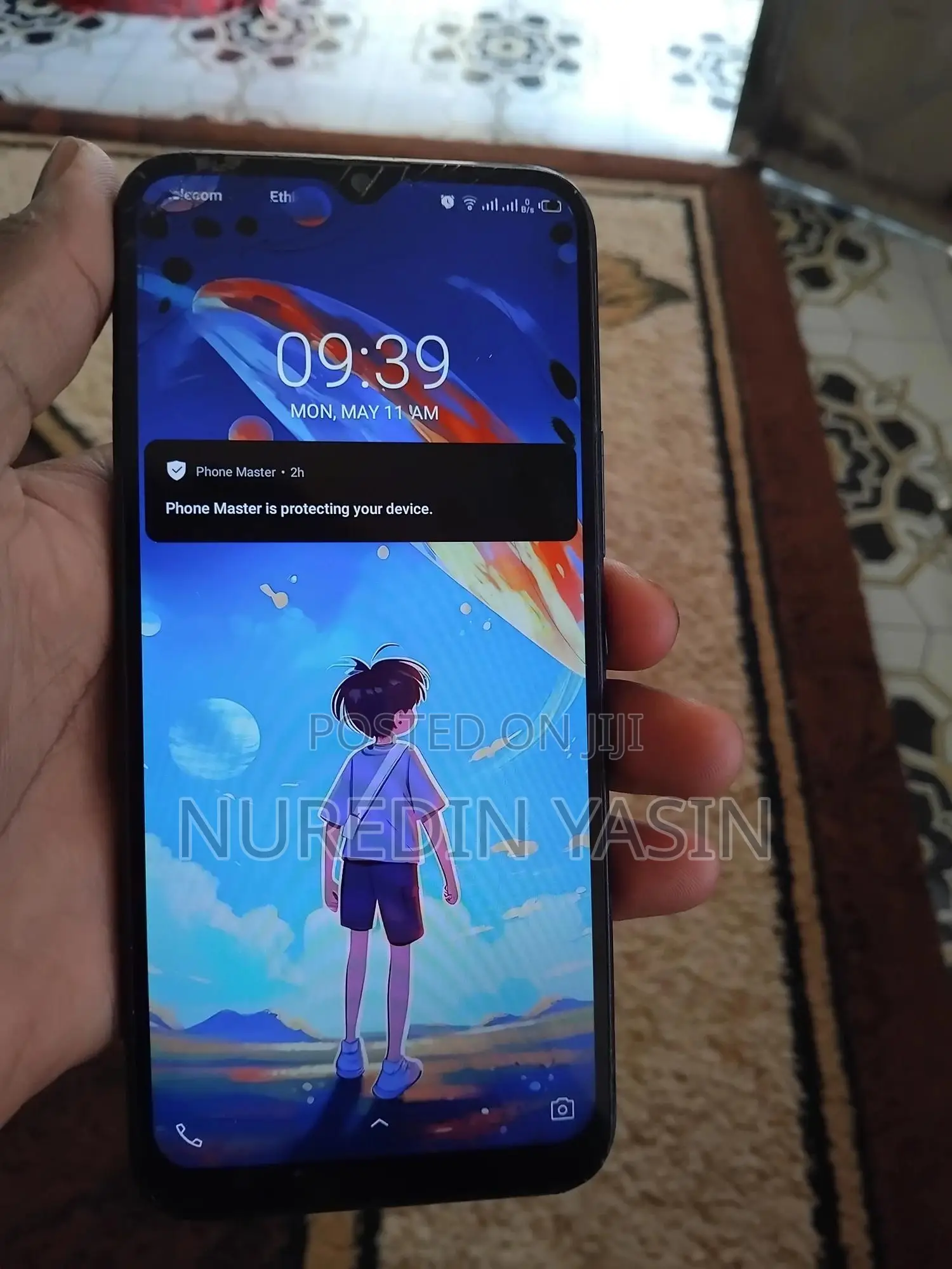 Infinix Smart 6 Crack Screen
