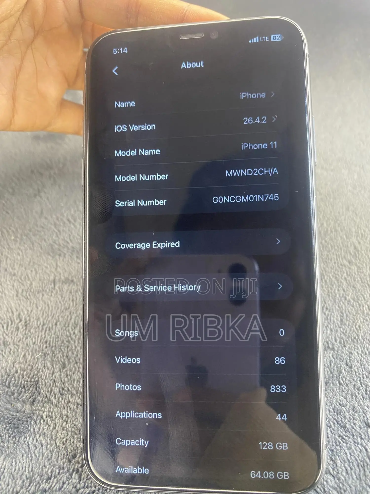 Apple iPhone 11 128 GB Black