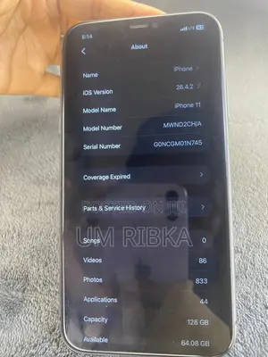 Apple iPhone 11 128 GB Black
