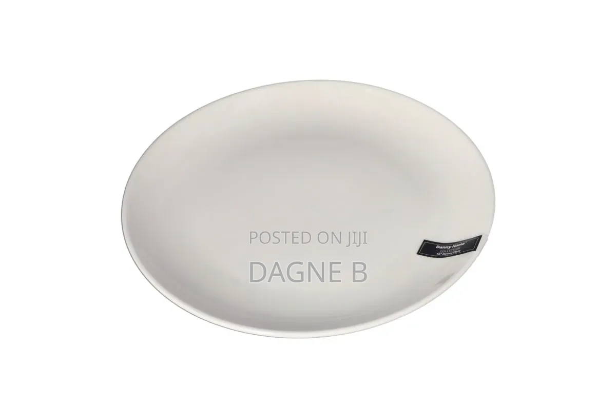 Danny Home Porcelain Diner Plate ዳኒ ሆም ሸክላ ሳህን