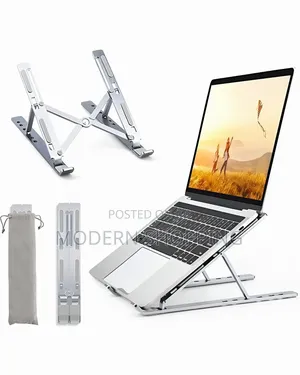 Foldable Height Adjustable Metal Frame Laptop Stand