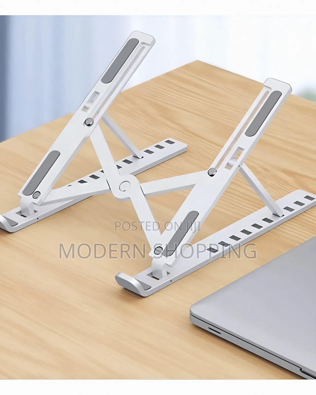Foldable Height Adjustable Metal Frame Laptop Stand