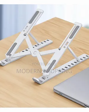 Foldable Height Adjustable Metal Frame Laptop Stand