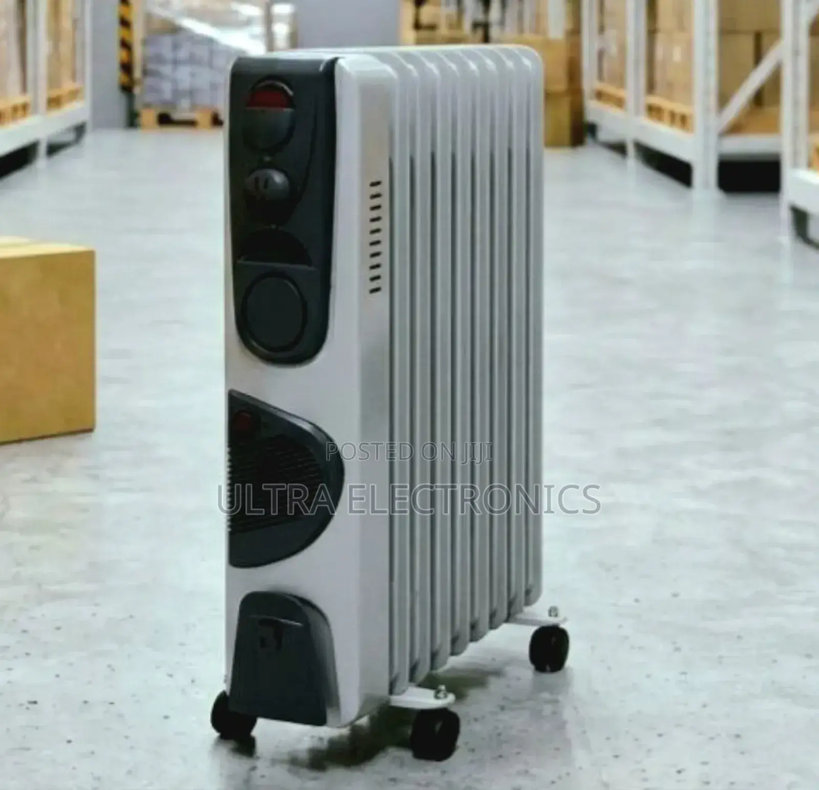 Nikura Oil-filled Electric Radiator With 9 Fins
