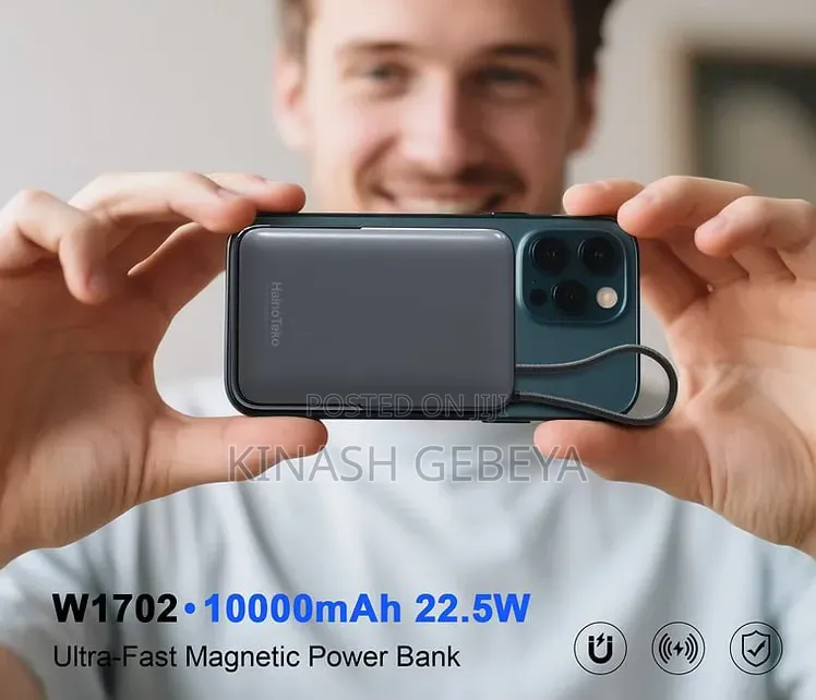 Top Quality Haino Teko Magnetic Power Bank(10000mah)