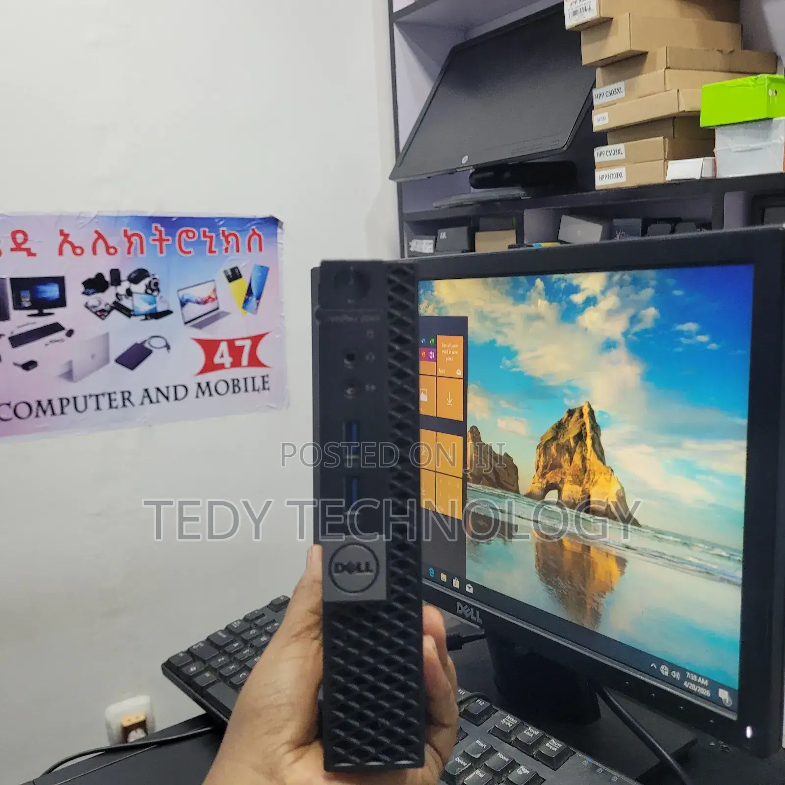 New Desktop Computer Dell Optiplex 3040 8GB Intel Core i5 HDD 1T