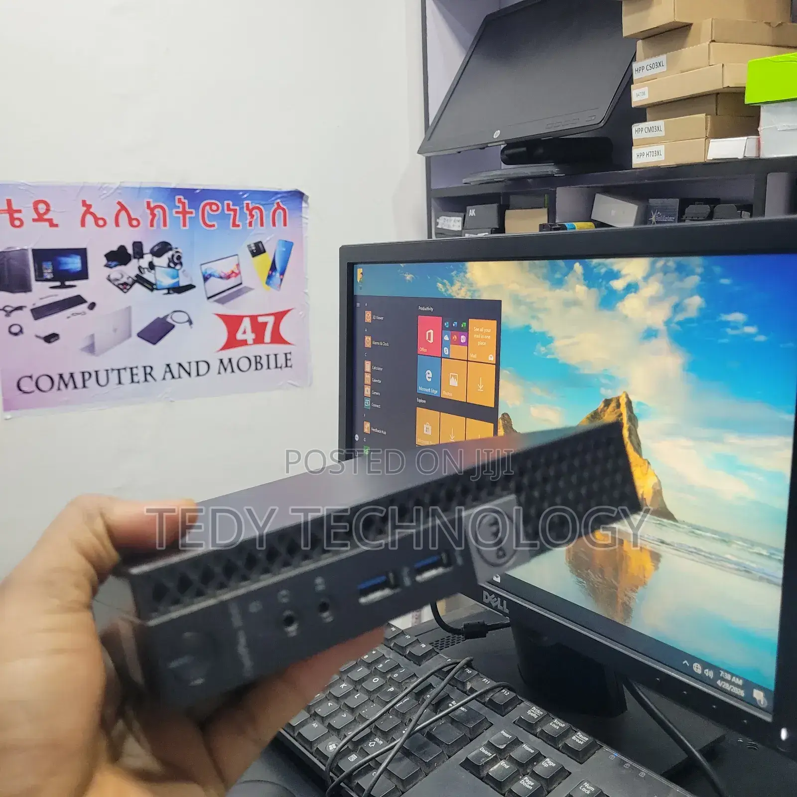 New Desktop Computer Dell Optiplex 3040 8GB Intel Core i5 HDD 1T