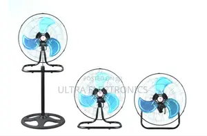 Changli Crown 3-in-1 18-inch Metal Pedestal Fan, Which Can Be
