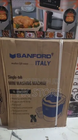 Make Laundry Effortless With Sanford Mini Washing Machine!