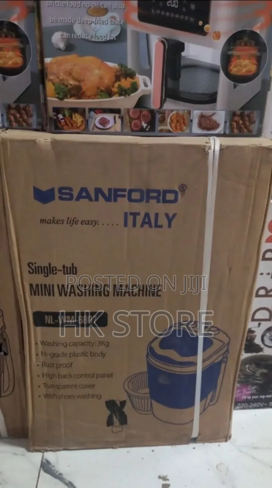 Make Laundry Effortless With Sanford Mini Washing Machine!