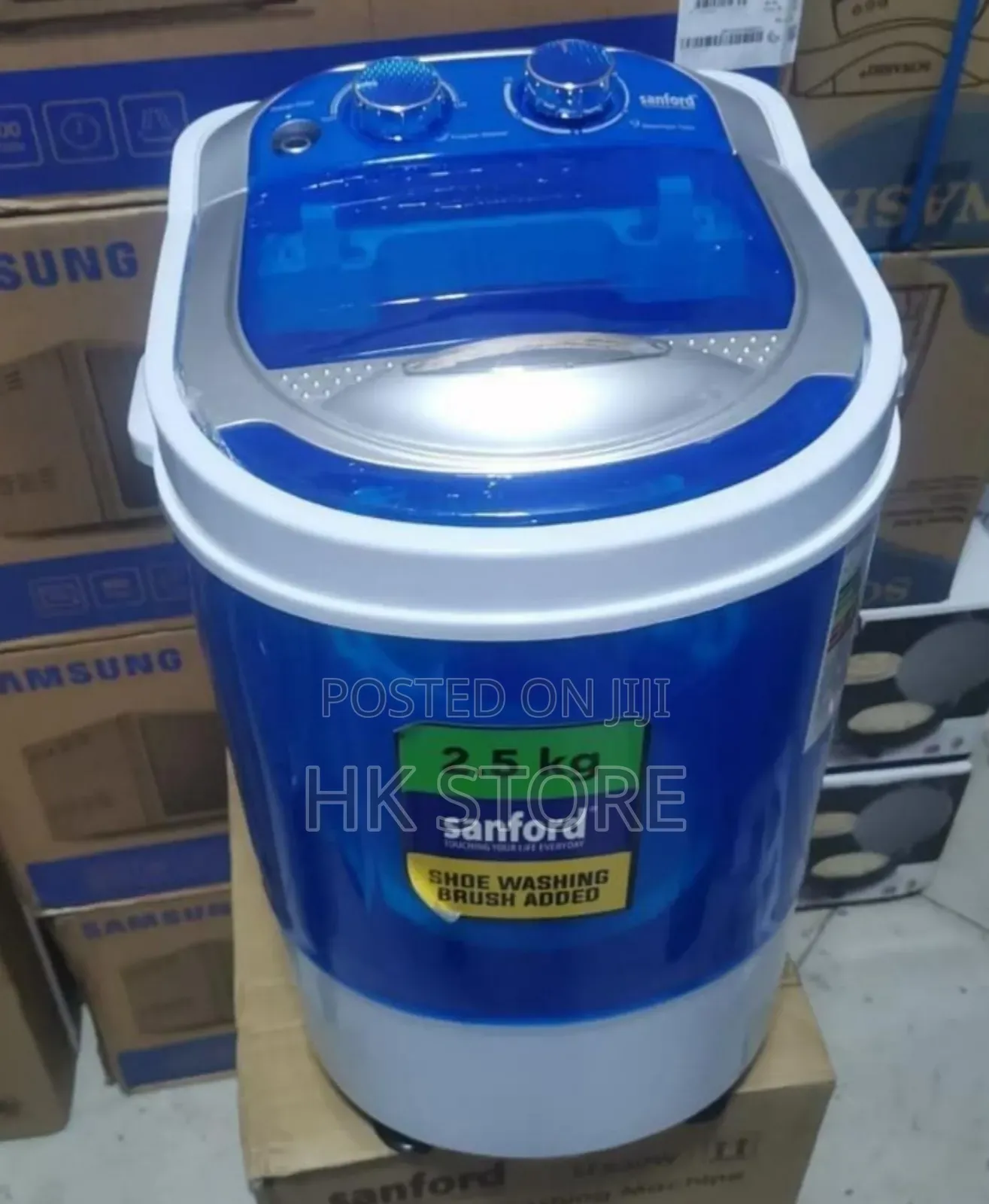 Make Laundry Effortless With Sanford Mini Washing Machine!