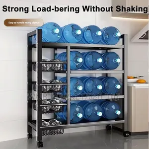 4 Layer Metal Shelf- ባለ 4 ደረጃ ሁለገብ መደርደሪያ