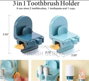 3in1 Top Quality Mini Toothbrush Holder(2pcs)
