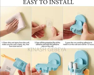 3in1 Top Quality Mini Toothbrush Holder(2pcs)