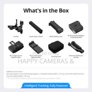 Dji Rs 5 Gimbal Combo Kit With Ai Tracking Module Briefcase Handle