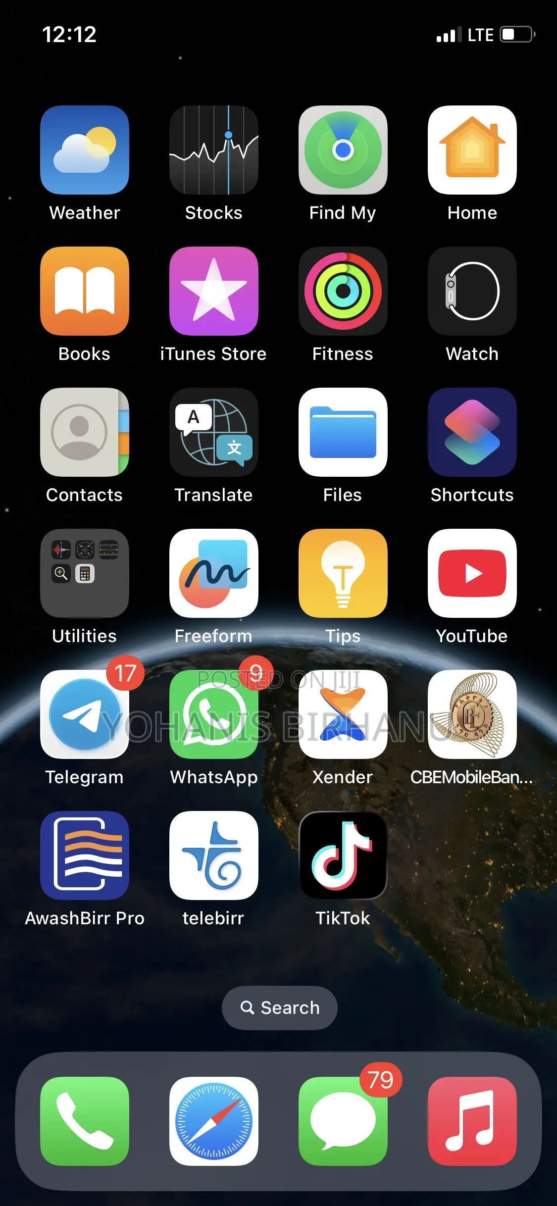 New Apple iPhone X 256 GB White