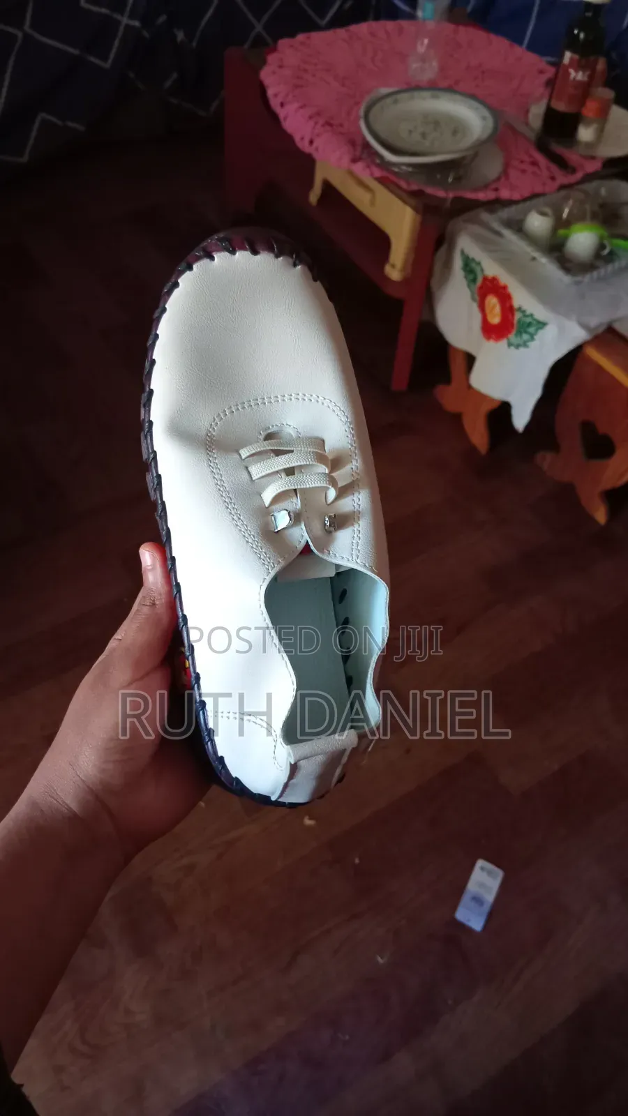 Loafers or Casual Flat Shoes.