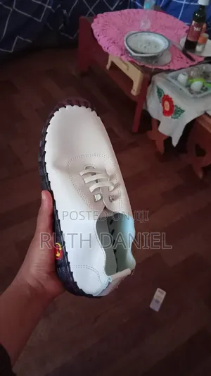 Loafers or Casual Flat Shoes.